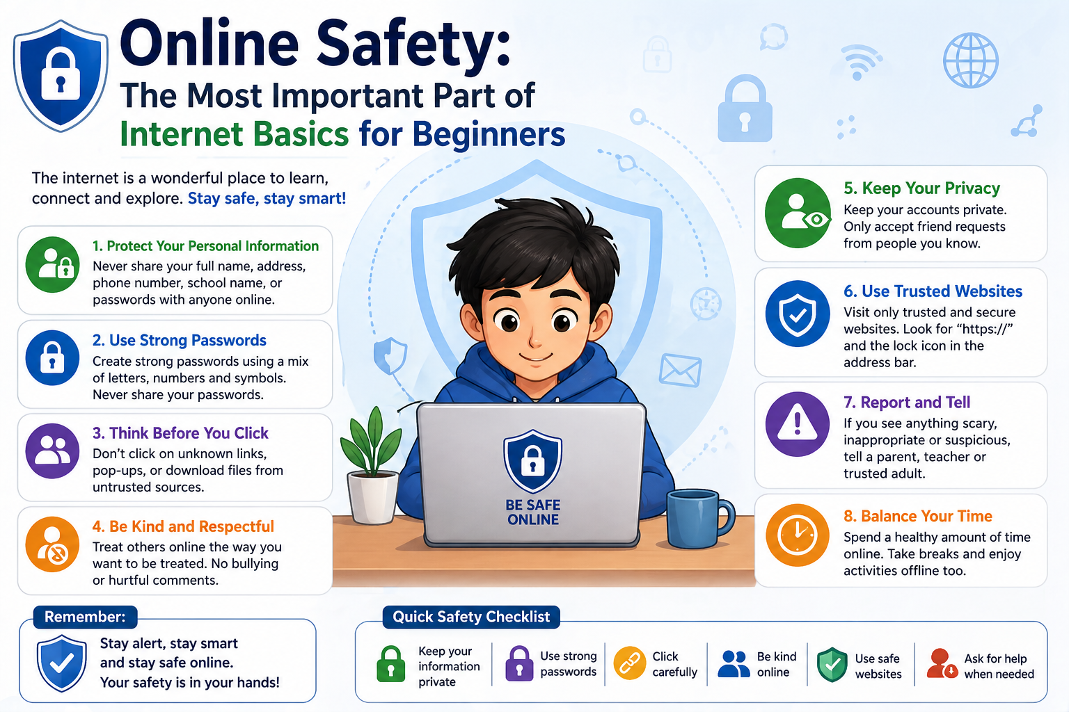 Internet Basics for Beginners – How to Browse Safely Online