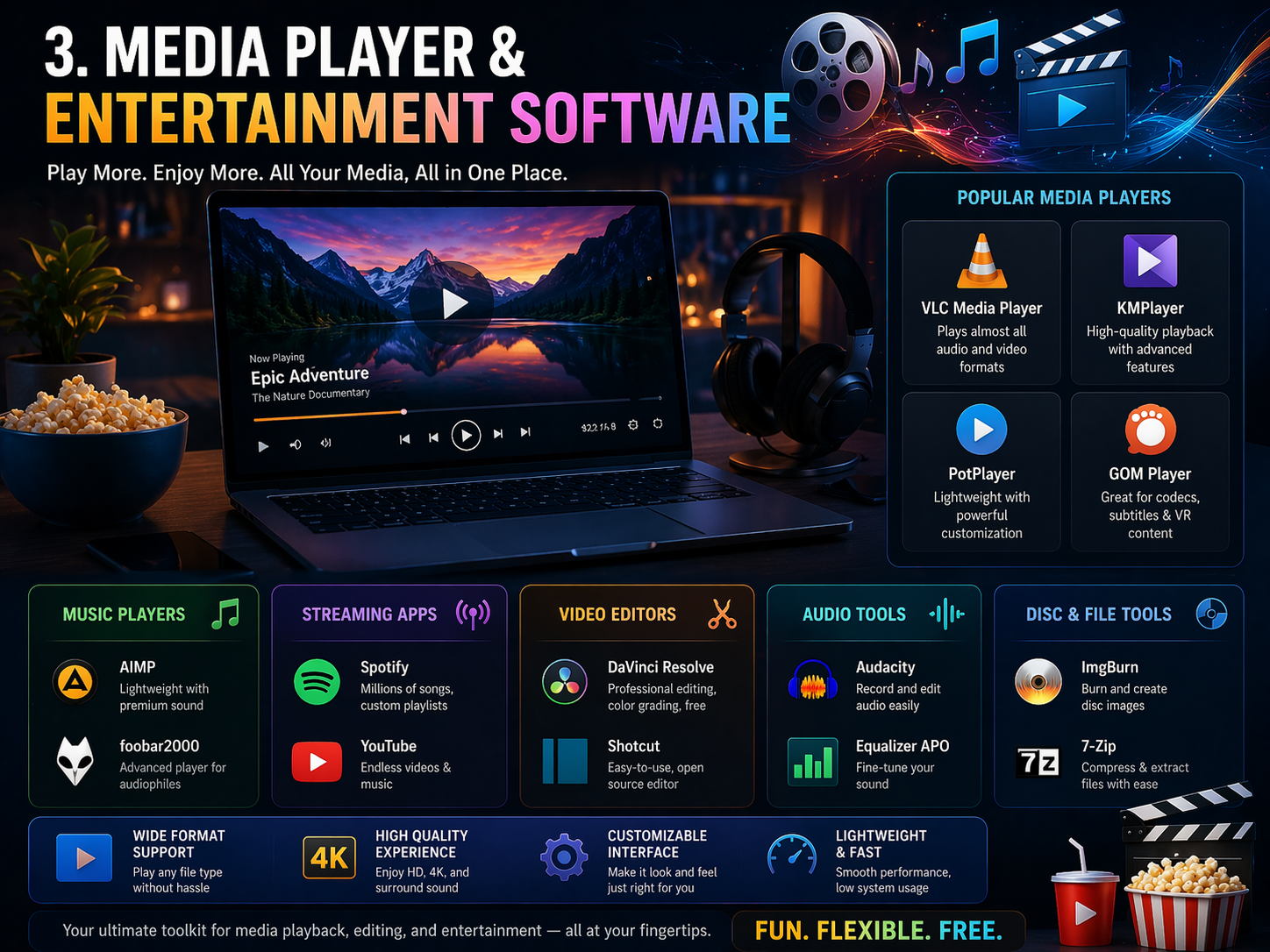 Complete Free Software Guide for Windows 2026: Best Tools for Work, Editing & Security