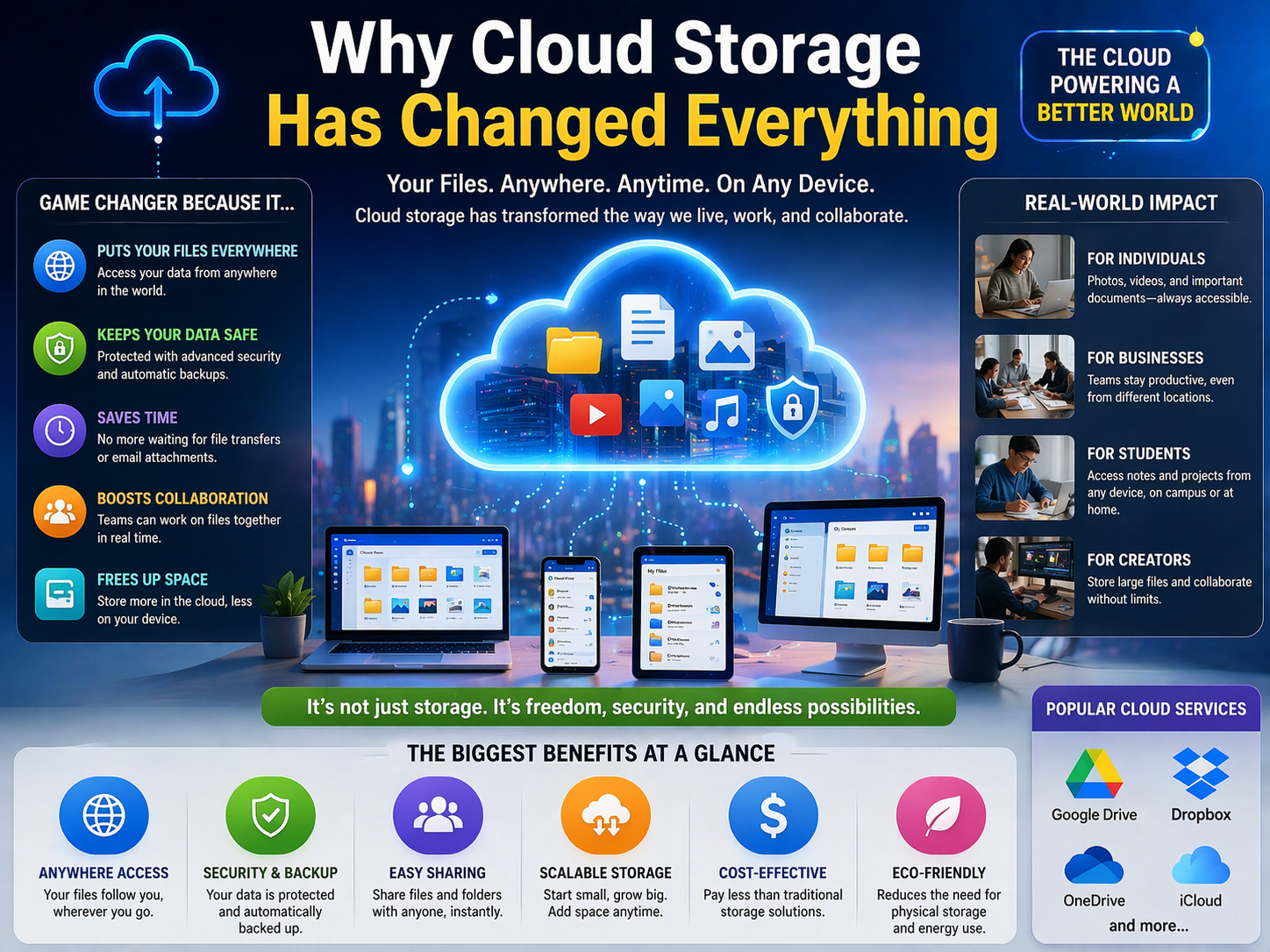 What Is Cloud Storage and How to Use Google Drive for Free