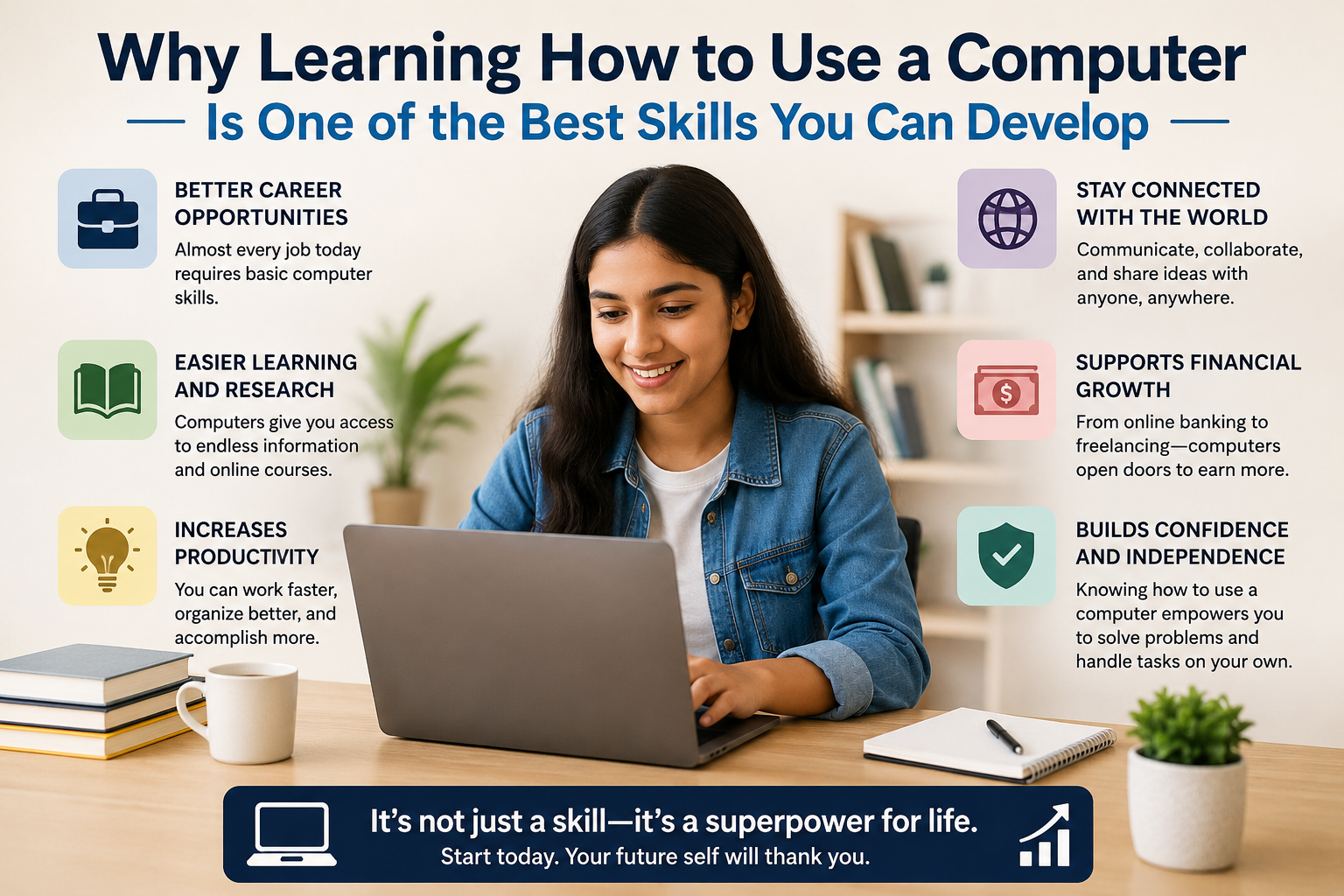 How to Use a Computer for the First Time – Easy Beginner Tutorial